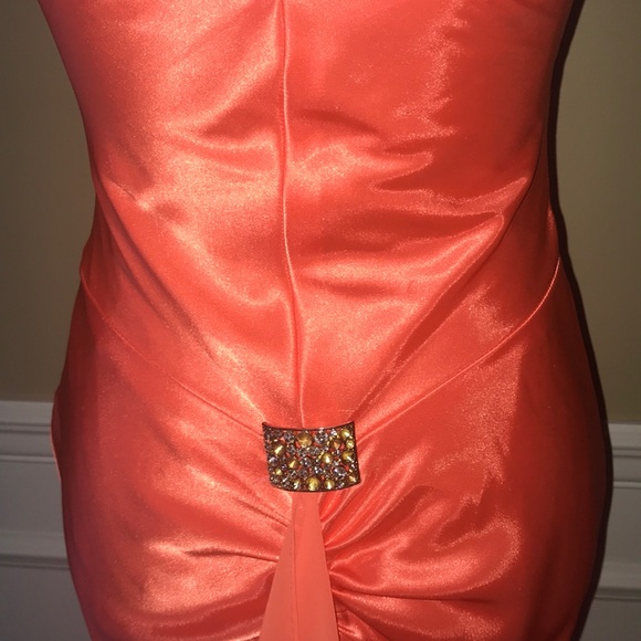 Cache Burnt Orange Formal Gown - Picture 6 of 8